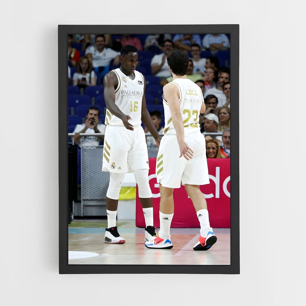 Poster Conversations de Terrain – affiche Basketball (vue 2)